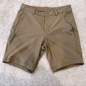 Lululemon “Commission” Classic-Fit Short 9" Beige